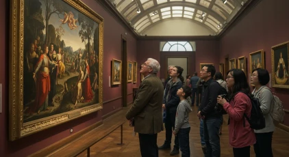 Amigos que utilizaram a carteirinha para pagar meia entrada em uma exposição de arte.